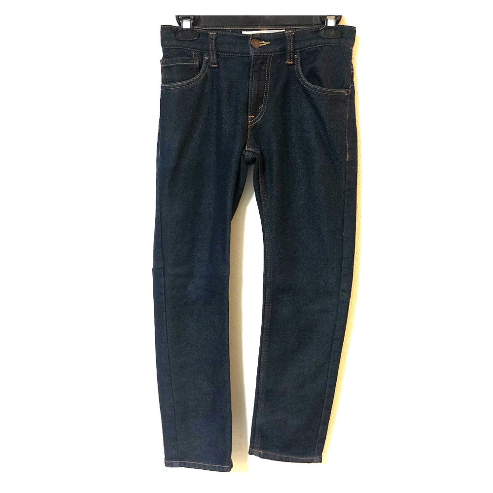 LEVI'S 511 RAW DENIM WASH KNIT JEANS SIZE 12 BOYS